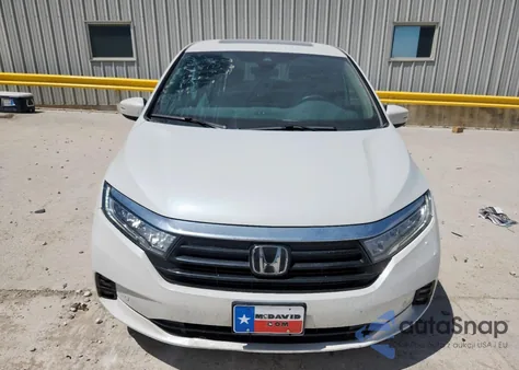 2023 Honda Odyssey Touring from USA, damaged, VIN 5FNRL6H87PB016493